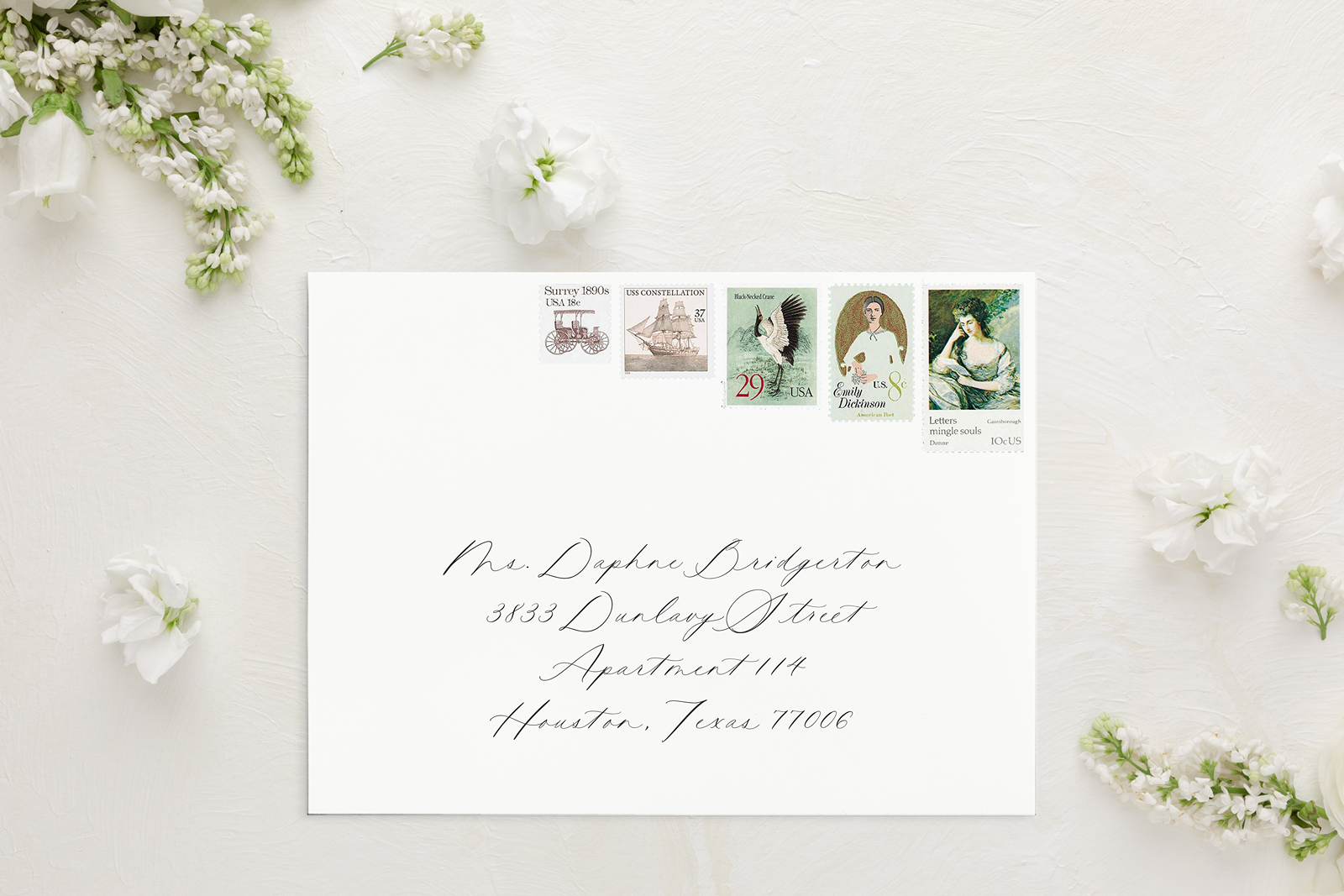 Addressing Wedding Invitation Envelopes